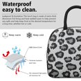 thumbnail image 3 of Womens White and Gray Of Leopard Print Lunch Box for Work,Insulated Lunch Bag for Women,Loncheras Para Mujer,Leakproof Adult Lunch Bag for Work,Beach,Travel,Picnic,Camping, 3 of 7