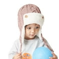 thumbnail image 4 of Krdevn Winter Knit Hat for Babies and Kids with Thick Warm Ear Cap Soft Yarn for Cold Weather,Size:1-2 Years, 4 of 4