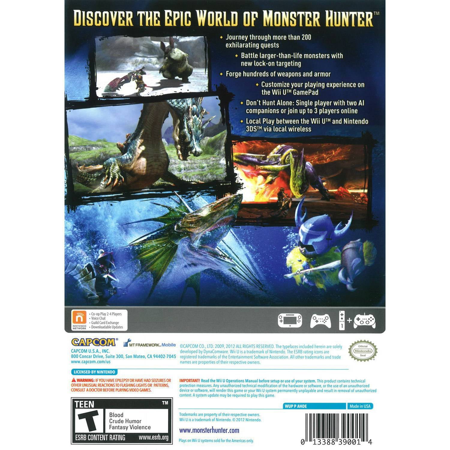 Monster hunter world wii cheap u