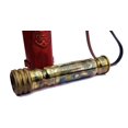 thumbnail image 2 of Castle Instruments Handmade Brass Working 8 Inches Multicolored Kaleidoscope with Beautiful Leather Cover, Best Birthday Gift for Children 103, 2 of 3