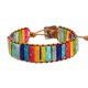thumbnail image 1 of Pulsera Plumiss Leather Imperial Jasper de 7 chakras para mujer, 1 of 2