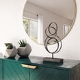 thumbnail image 3 of Keya Abstract Metal Sculpture, 3 of 7