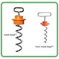 thumbnail image 5 of Intellileash Intelli-Stayk 18" Surface-Lock Pet Tie-Out Stake, Up to 100 lb, Orange, 5 of 7