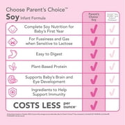 (2 pack) Parents Choice Soy Infant Formula, 22 oz