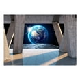 thumbnail image 2 of Tiptophomedecor Space Wallpaper Wall Mural - Moon Walk, 2 of 3