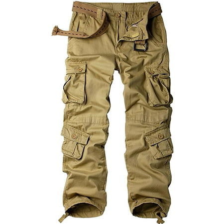 Men's BDU Casual Military Pants, Tactical Wild Army Combat ACU Rip Stop ...