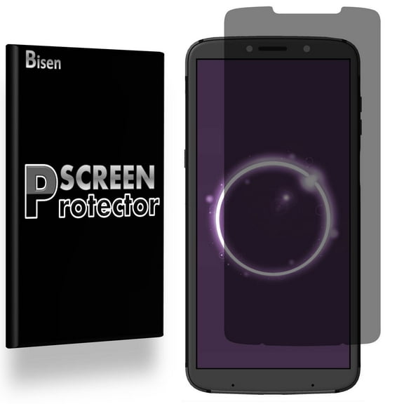 Motorola Moto Z3 (For Verizon) [2-Pack BISEN] Privacy Anti-Spy Screen Protector, Privacy Film To Keep Your Screen Secret, Anti-Scratch, Anti-Fingerprint