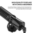 thumbnail image 4 of Mini Microphone Cardioid Condenser Mic with Shock Mount Windscreen 3.5mm TRS Plug for DSLR Camera Vlog Live Streaming Video Recording, 4 of 9