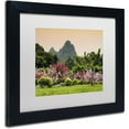 thumbnail image 2 of Trademark Fine Art "Wild Flowers" Canvas Art by Philippe Hugonnard, White Matte, Black Frame, 2 of 4