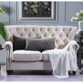 thumbnail image 1 of Home Soft Things Textured Velvet 2 Piece Pillow Shell Set - Steeple Gray - 14" x 26", 1 of 5