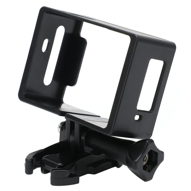 Greensen Protective Housing Side Frame Mount,Protective Standard Border Side Frame, SJ5000 Action Camera Protective Housing Side Frame Mount With Base Long Screws