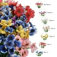 thumbnail image 4 of Armscye 28 Bundles Artificial Flowers for Outdoor, Not Fade Fake Plastic Flowers, Faux Plants for Decoration,Hanging Planters Indoor, Outside Garden, Window, Home, Wedding, Farmhouse, 4 of 8