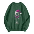 thumbnail image 4 of Futezty Crewneck Hoodies for Women Christmas Graphic Printed Loose Sweatshirts Oversized Casual Comfy Clothes Cute Tops, 4 of 4