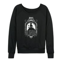 Wicked - Glinda Silhouette - Women's French Terry Pullover Sweatshirt