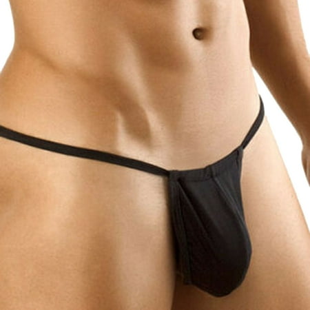 

HHei_K New Men T-back Thin Thong Low-Waisted Underpants fascinating Comfortable Underwear
