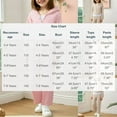 thumbnail image 3 of xaoyunyn Girls 2 Piece Tracksuits Outfits Casual Half Button Down Long Sleeve Hoodies Wide Leg Pants Set 3-8 Years, 3 of 6