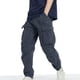 thumbnail image 5 of Pantalones largos para hombre, bolsillos laterales, pies pequeños, ajustados, largos, para hombre, 5 of 8