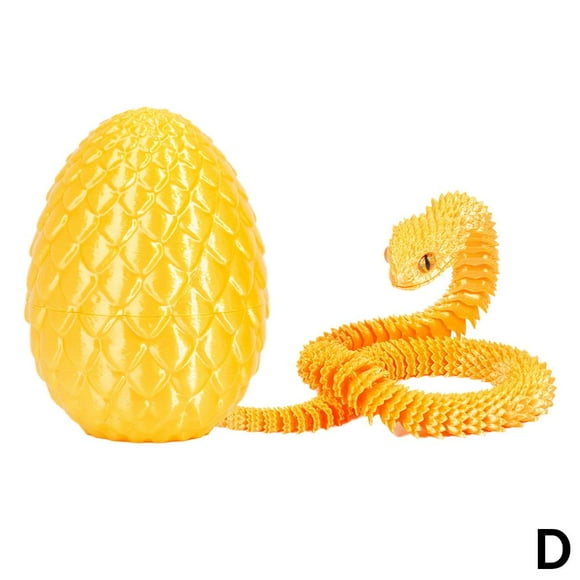 3D Printed Viper Dragon Egg Set Cross-Border Easter Hot Sale Joint Gift Children'S Toy Gift
