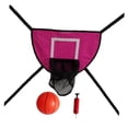 thumbnail image 1 of Aro de baloncesto para trampolín Zulema impermeable con pelota 49 cm x 36 cm, 1 of 8