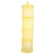 thumbnail image 2 of Organizador de almacenamiento de malla colgante plegable de red con 4 compartimentos, cesta de secado colgante Amarillo, 2 of 6