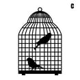 thumbnail image 3 of CAROOTU Hanging Decorative Pendant with Hollow-Carved Design Stimulating Birds Cage Lightweight Durable for, 3 of 7