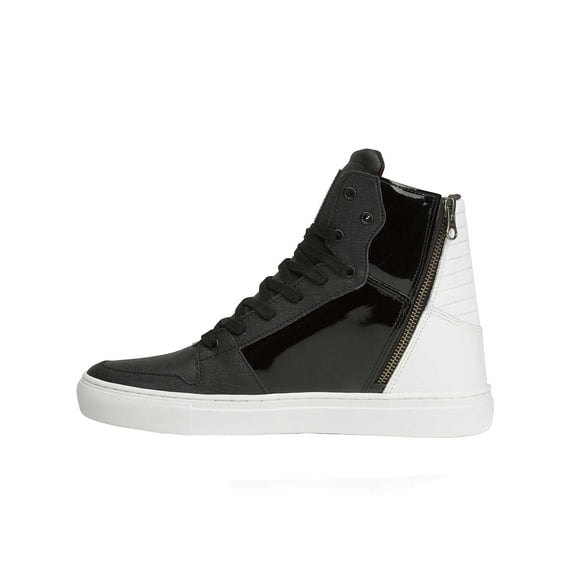 Creative Recreation Adonis Sneakers in Black White Patent