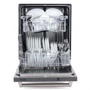 Cosmo 24 Cooktop & Microwave w/ Vent Fan & Wall Oven & Dishwasher & Fridge Set