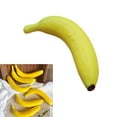 thumbnail image 2 of 6Pieces Realistic Artificial Bananas Artificial Fruit Model Foam Texture, 2 of 8