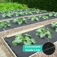 thumbnail image 2 of Weed Block Landscape Fabric Weed Barrier Control Mat Garden Ground Cover, 2 of 6