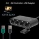 thumbnail image 5 of Adaptador USB de controladores GC de 4 puertos apto para consola Nintendo Switch Wiiu/PC, 5 of 9