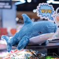 thumbnail image 3 of 28cm Cute Mini Blue Shark Doll Plush Toy Stuffed Soft Sea Animal Fish Pillow Appease Toys for Kids Girls Birthday Gifts Decor, 3 of 4