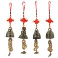 thumbnail image 1 of 4pcs Vintage Style Feng Shui Bells Chinese Traditional Feng Shui Wind Chime, 1 of 7
