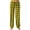 Yellow, variant on HBFAGFB Plaid Pants Womens Fashion Autumn and Winter Simple Drawstring Trousers Homewear Yellow Size S
