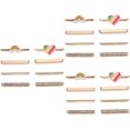 thumbnail image 1 of HUGFEGWE 16 Pcs Strap Decorative Ring Watch Band Silicone Wristband Rubber Strap Charms Decorative Rings Watch CJB91-27469, 1 of 9