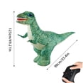 thumbnail image 2 of Inflatable Remote Control Dinosaur Toy with 2.4G RC, 360° Rotation & Music for Outdoor Holiday Decor, 2 of 8