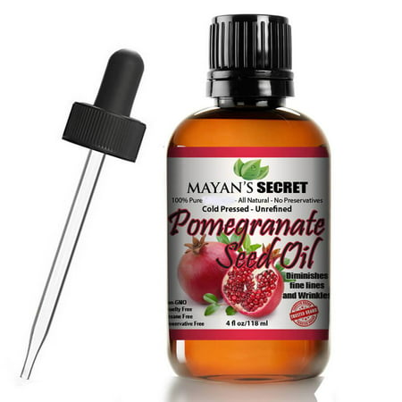 Pomegranate Seed Oil for Skin Repair - Cold Pressed and Pure Rejuvenating Oil for Skin, Hair and
