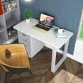thumbnail image 3 of Costway 48'' Universal One-Piece Desktop for Standard & Sit to Stand Desk Frame, 3 of 10