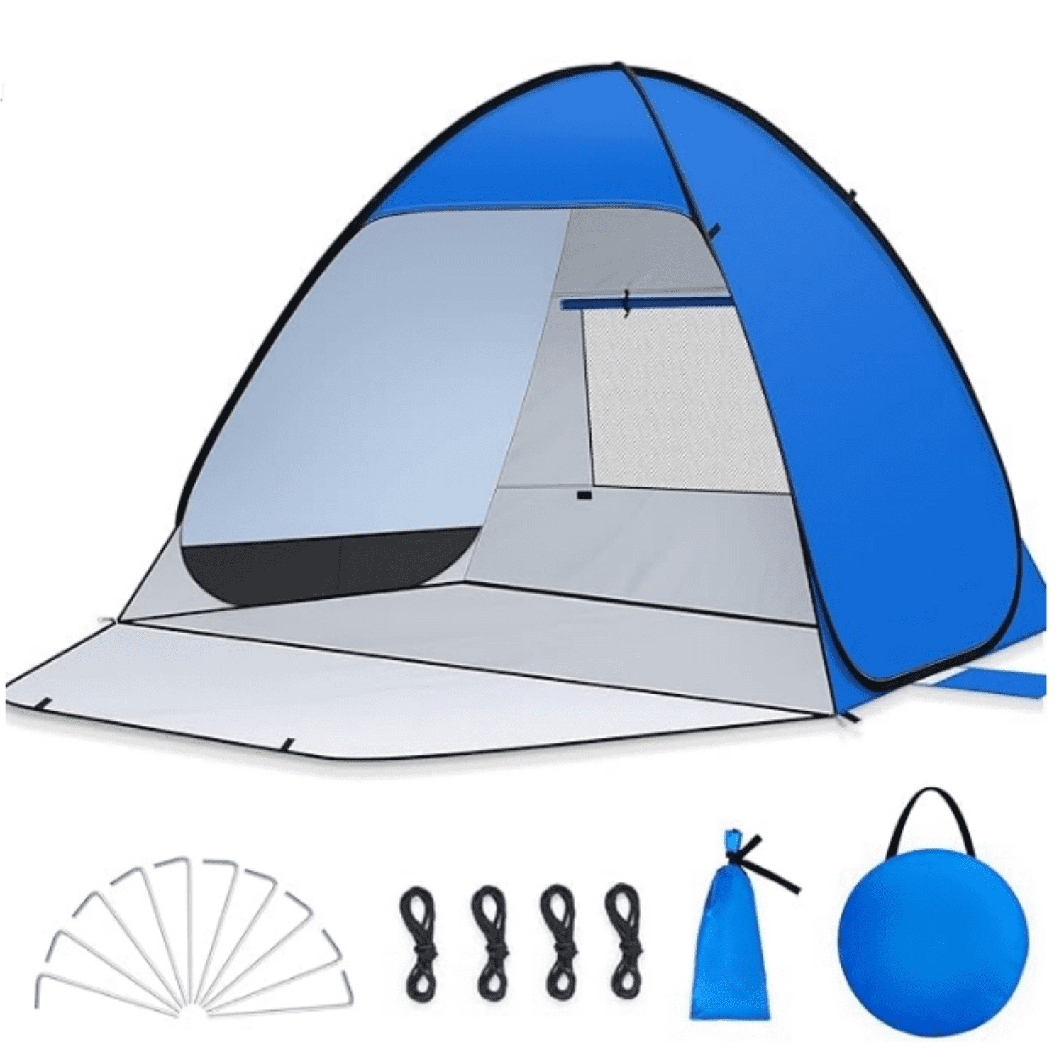 Lightspeed Outdoors Quick Cabana Beach Tent Sun Shelter (Aqua