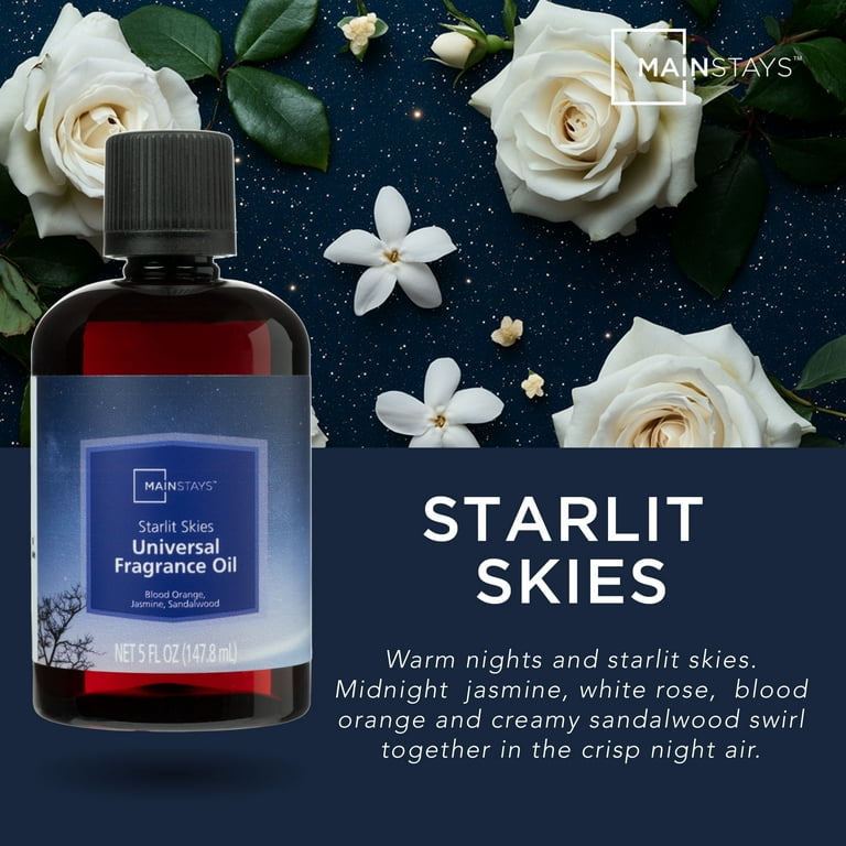 Mainstays Fragrance Oil Starlit Skies 5 fl oz for wax warmers