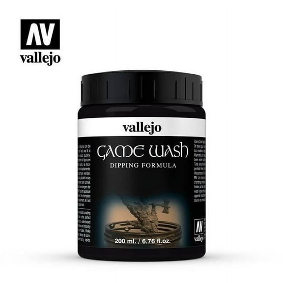 Vallejo Black Wash 200ml Paint