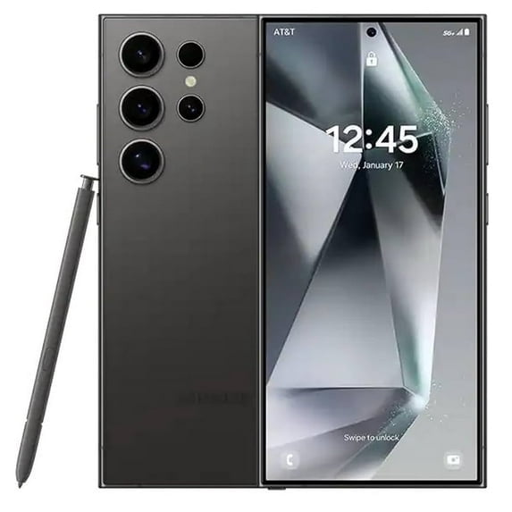 Restored Samsung Galaxy S24 Ultra 5G S928U (AT&T Only) 512GB Titanium Black (Refurbished)