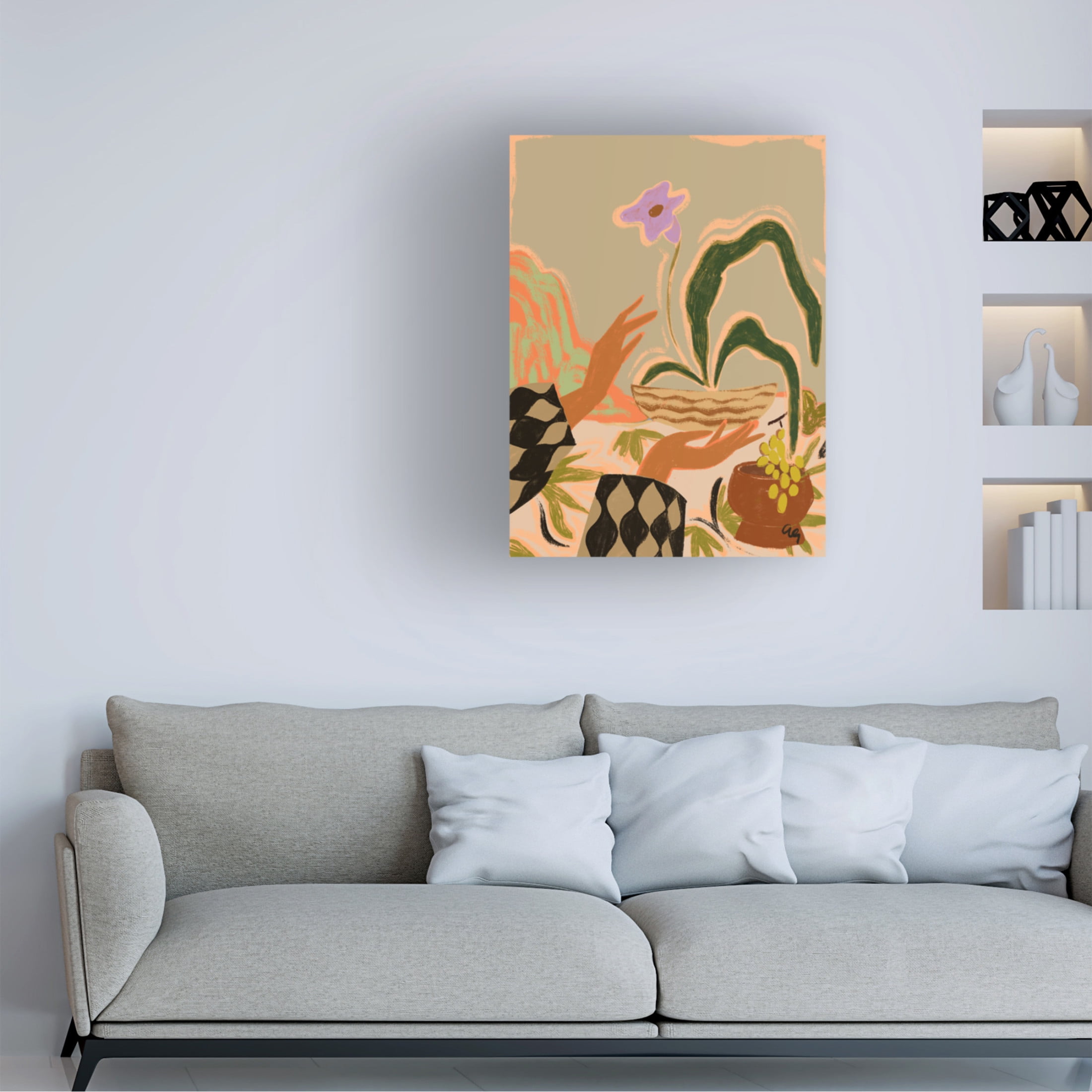 Trademark Fine Art Arty Guava The Power Of One Canvas Wall Art