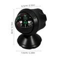 thumbnail image 2 of OULII Car Compass Dashboard Compasses Navigation Car Black 1Set for Family, 2 of 8
