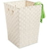 Whitmor Woven Strap Hamper, Latte