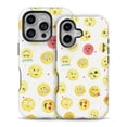 thumbnail image 2 of DesignSkinz Scratch-Resistant Hard Slim Case Compatible with iPhone 11 (Compatible with MagSafe) - The All Over Emoji Pattern, 2 of 9