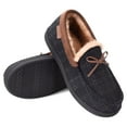 thumbnail image 5 of VONMAY Men's Moccasin Slippers Fuzzy Indoor Outdoor House Shoes, 5 of 6