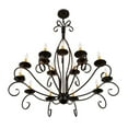 thumbnail image 2 of Meyda Tiffany 171607 Sienna 15 Light 48" Wide Taper Candle Style Chandelier - Bronze, 2 of 6