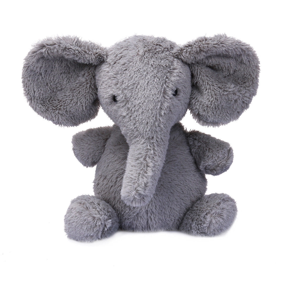 Gray long nose elephant stuffed animals soft toy plush doll new child gifts 