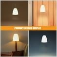 thumbnail image 3 of PENIKOKO 6Ud Floor Lamp Shades Replacement White Plastic Lightweight and Portable, 3 of 8