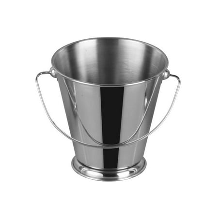 

3 Dia x 3 1/8 H Mini Pail Stainless Steel 6 packs